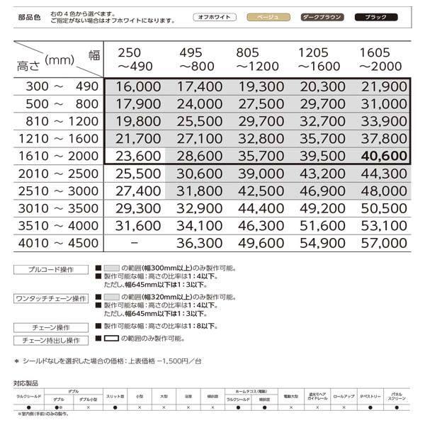 タチカワ ロールスクリーン ボタニカル リンネル ラルクシールド RS