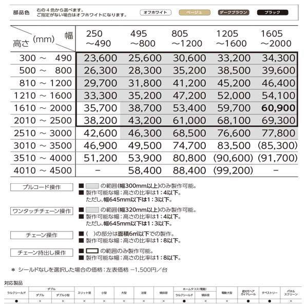 タチカワブラインド タチカワ ロールスクリーン 遮光 アジェント 