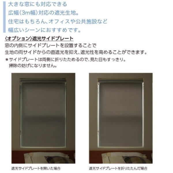 公式 グッズ タチカワ ロールスクリーン 遮光 フォンセ ラルクシールド 非ウォッシャブル RS-8551〜RS-8555 幅2505〜2700mm 高さ2010〜2500mm 【3631184509】(18642円)