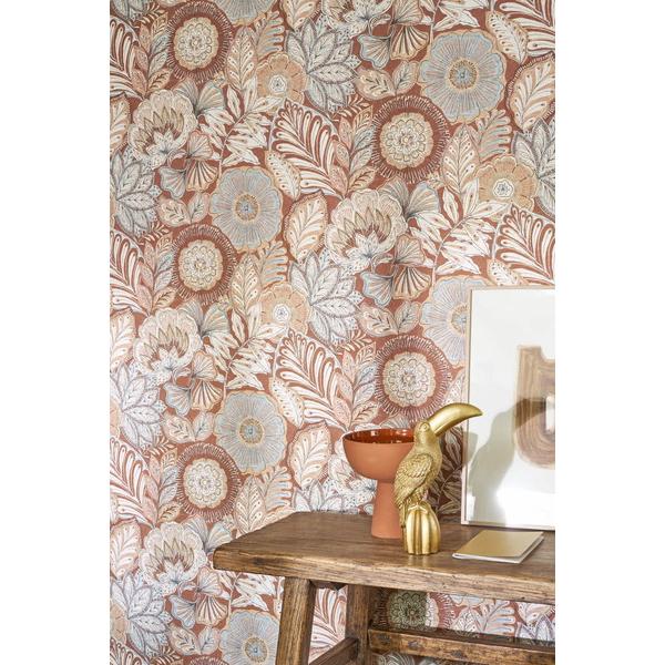 テシード 輸入壁紙 CASADECO (フランス) 53cm×10.2m巻 BALI88153482 