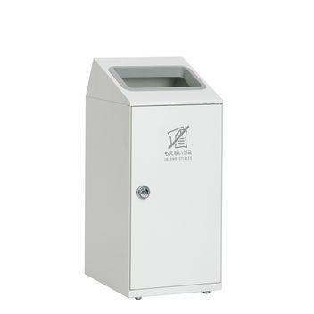 テラモト ニートSLF 象牙色 角穴 もえないゴミ用 DS-166-412-7 インテリア雑貨-家具、インテリア-ゴミ箱、ダストボックス