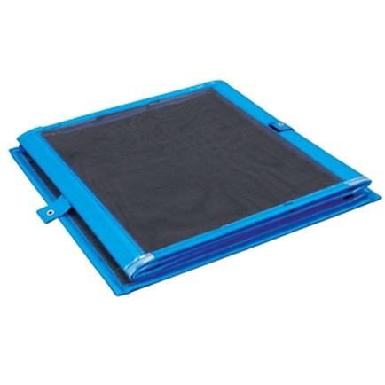 テラモト 自立ゴミ枠 折りたたみ式 黒 約W900×D600×H700mm 380L DS-261-013-9_2