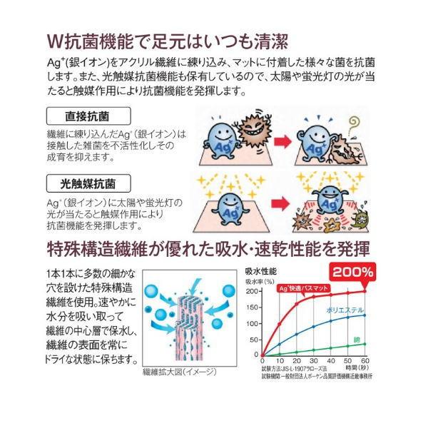 テラモト Ａｇプラス 快適バスマット 業務用バスマット MR-148-148 900×1800mm |  | 02