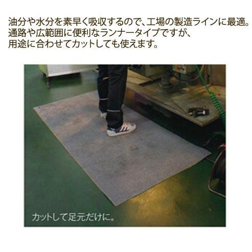 テラモト 吸油マットＧＹランナー MR-181-356-0 約90cm×20m 厚み4mm |  | 03