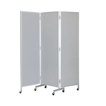 テラモト 三ッ折衝立 88Ｃ H2000 表面布張り仕様 OT-312-188-0