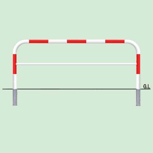 帝金 脱着式 Y82C3-20赤白 φ60.5xt2.8 W2000 H800