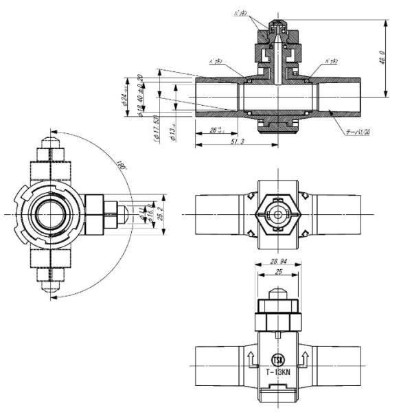 東栄管機 TSK ウォールミスト 丸型 可動散水ノズル ホワイト T-13KN（W） |  | 01