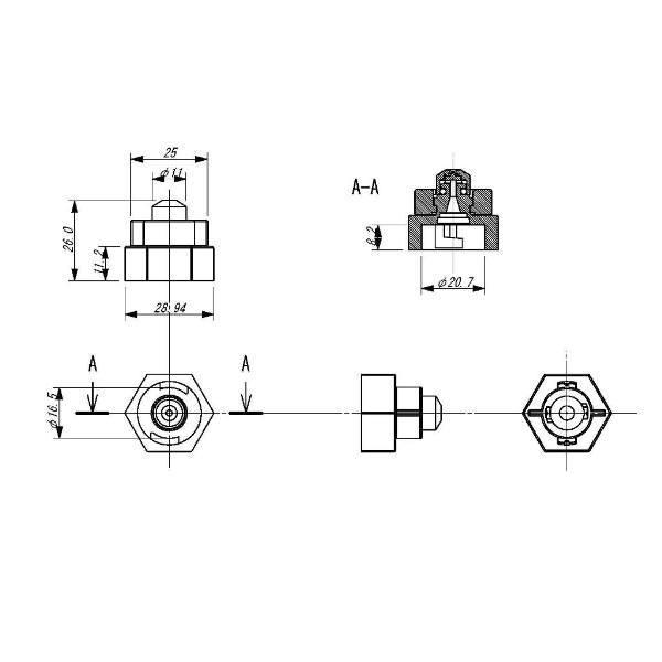 東栄管機 TSK ウォールミスト用 丸型ヘッド ホワイト S-MH（W） |  | 01