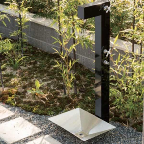 ユニソン ウォーターポット トールポット 直径30cm 水受 水鉢 ステンレス ユニソン ウォーターポット トールポット 直径30cm 水受 水鉢