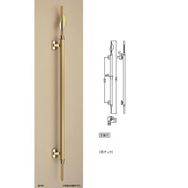 シロクマ トーン(左) 金・SG(サテンゴールド) SPP-16L 1組