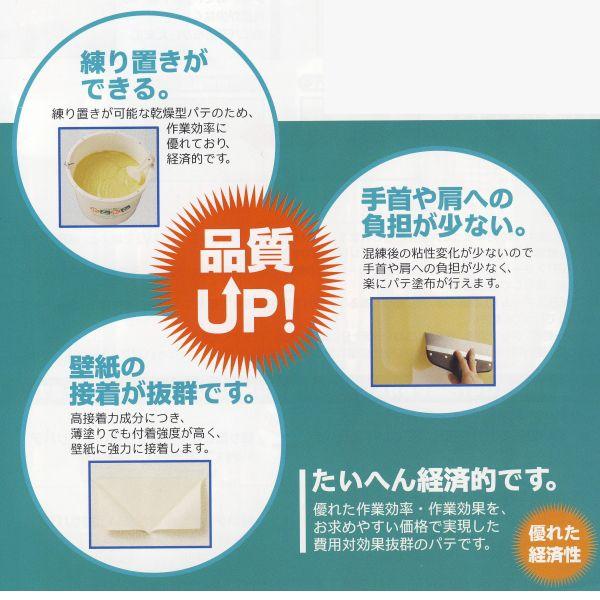 ヤヨイ化学 上塗り用パテ スーパー スキームL 16kg 278-401