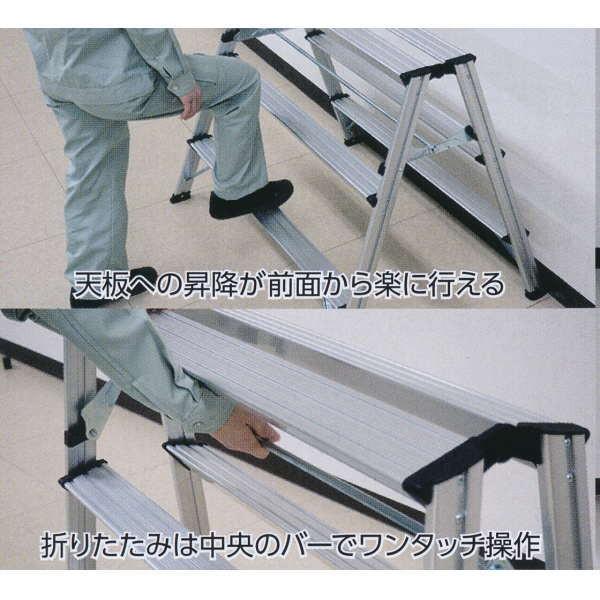 ワイドステップ TKM-3 壁紙貼り付け作業台 321-507 : イーヅカ - 通販 