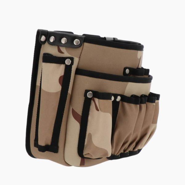 ヤヨイ化学 迷彩腰袋 ベージュ 小 巾240×高210×奥行85mm １つ 353-971 |  | 02