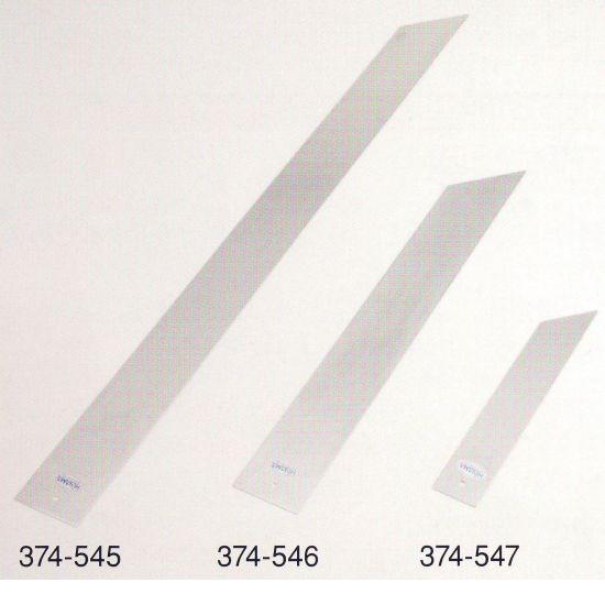 ステン直定規 中 総厚1.2×巾75×長600mm 374-546 1つ : イーヅカ - 通販