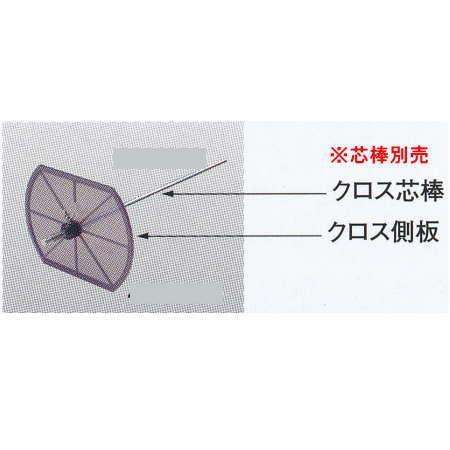 ヤヨイ化学 糊付機用 クロス側板A 蝶ネジ付 φ22用 400-261 : イーヅカ