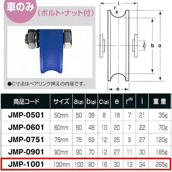 ヨコヅナ Mc防音 重量戸車 溝ｒ車型 車のみ Diy 工具 ステンレス 溝ｒ車型