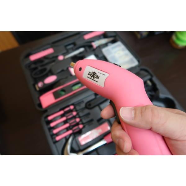 ゼクソン ゼクソン ホームツールキット35pcs ZHTK-35P ZHTK-35P mxn26g8 ゼクソン ZHTK-35P ホームツールキット 35pcs ピンク DIY 工具セット