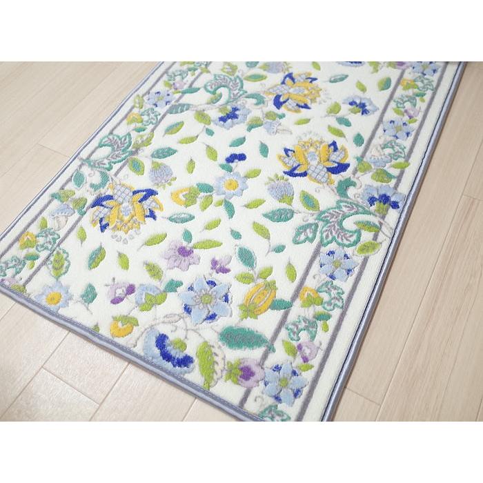 MINTON（ミントン） キッチンマット ハドンホールボタニカル 50×180cm