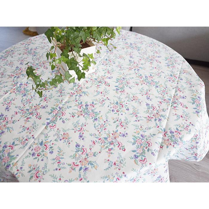 MINTON（ミントン） テーブルクロス 撥水 北欧 おしゃれ 直径約130cm