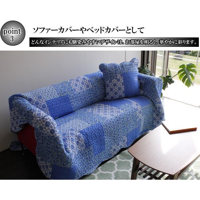 送料サービス　アーム　200×250cm　ソファーカバー　ベッドカバー　ホットカーペットカバー　ベッドスプレッド｜interiorzakka｜04