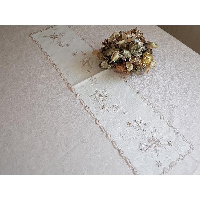 クリスマス テーブルセンター テーブルランナー サイズ約20×160cm 上品