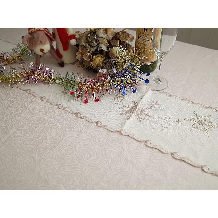 クリスマス テーブルセンター テーブルランナー サイズ約20×160cm 上品