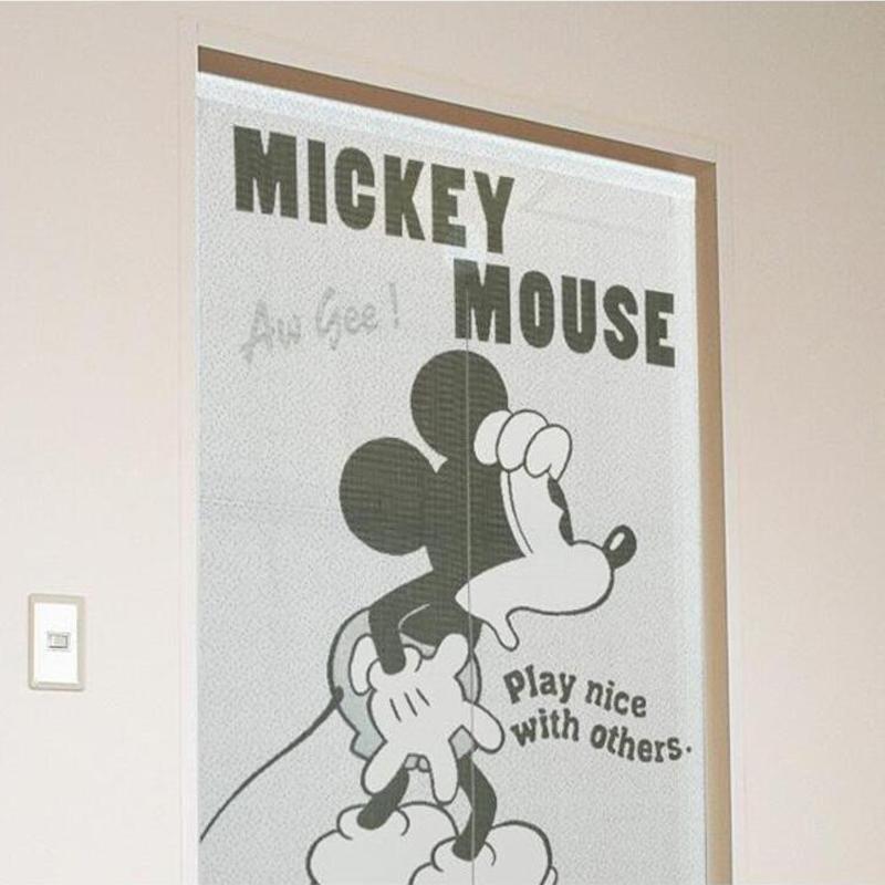 Disney ブラックフライデー限定 のれん 暖簾 ミッキーマウス 間仕切り