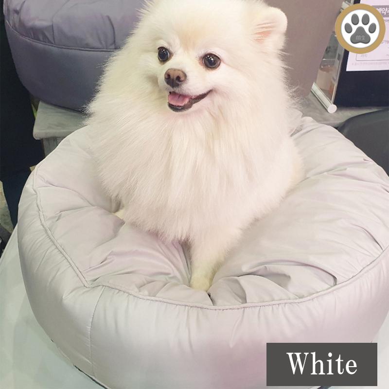 ペット用　洗える　クッション　ラウンドベッド　ワイドサイズ　防水　取り外し可能　丸型　韓国　人気　犬用　猫用　お昼寝 |  | 02