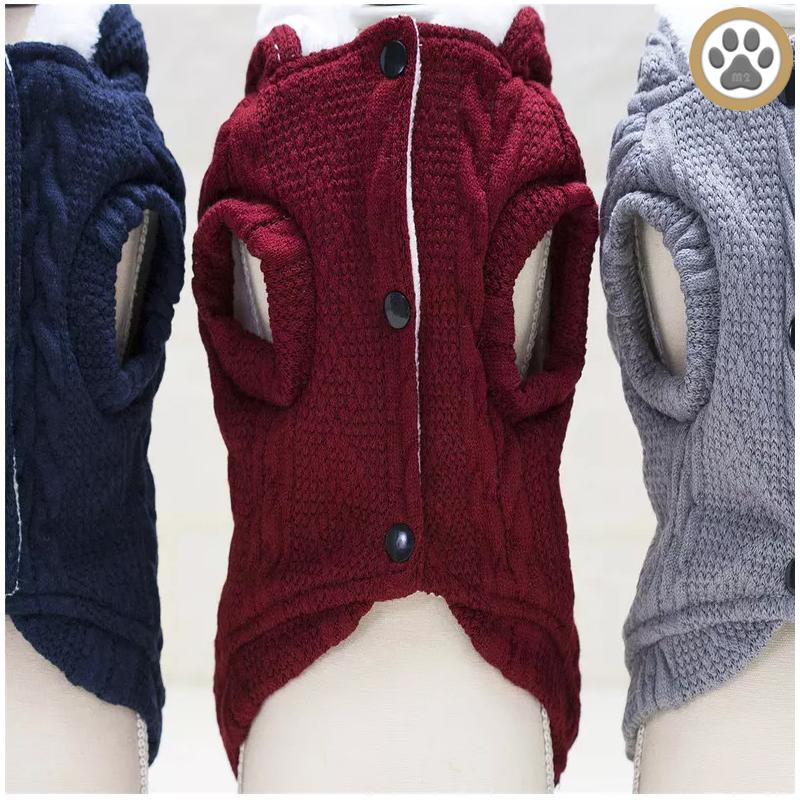 犬服 おしゃれ 冬 犬 服 やわらかニット　セーター あったか　起毛フード付き 犬の服 犬服 S　M　サイズ 秋冬　 |  | 07