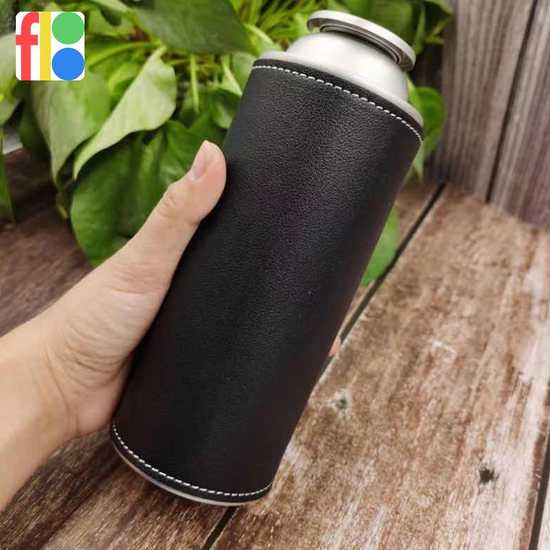 ガス缶カバー スタンダードレザー レザー cb缶 カバー 合成皮革