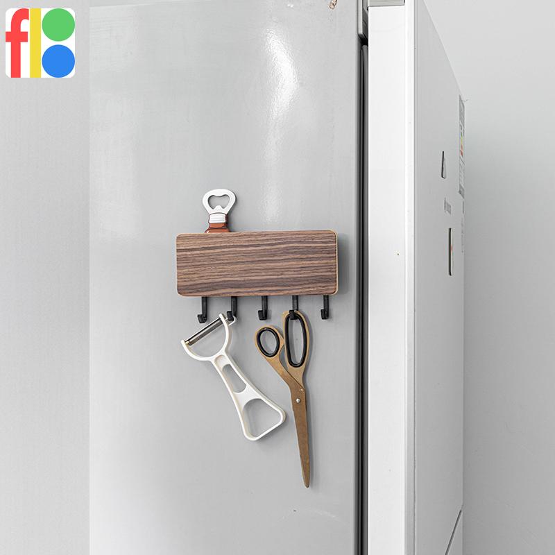 鍵かけ 玄関 キーフック 鍵掛けフック 鍵ホルダー 鍵収納 玄関収納 壁掛け ネジ　両面テープ　貼るだけ  おしゃれ　モダン |  | 04