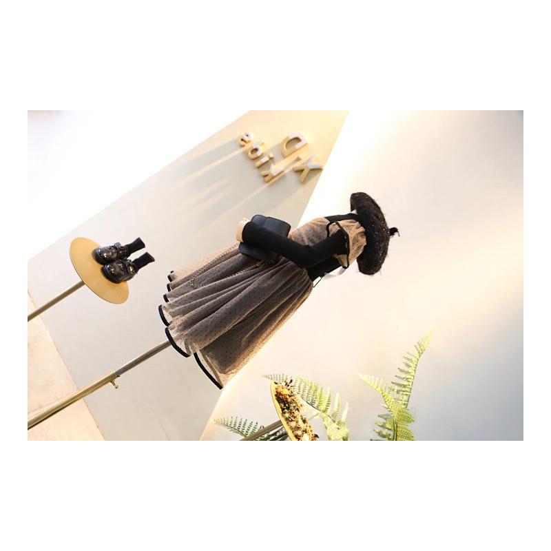 送料無料 キッズ ワンピース 女の子 子供服 ドレス フォーマル 長袖 90 100 110 120 |  | 01