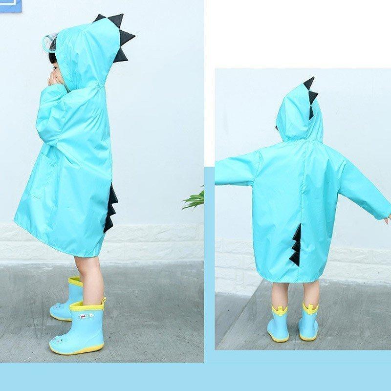 レインコート キッズ ベビー  おしゃれ 男の子 女の子 かわいい 恐竜 ダイナソー 怪獣 カッパ 雨具 レインポンチョ 幼稚園 保育園 入園準備 80 90 100 |  | 12