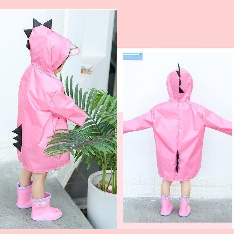 レインコート キッズ ベビー  おしゃれ 男の子 女の子 かわいい 恐竜 ダイナソー 怪獣 カッパ 雨具 レインポンチョ 幼稚園 保育園 入園準備 80 90 100 |  | 10