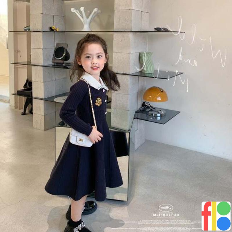 韓国子供服 キッズ ワンピース  ドレス おしゃれ 可愛い フォーマル 女の子 子供服 結婚式 入園式 卒園式 発表会 長袖 春秋 80 90 100 110 120 130 140 |  | 02