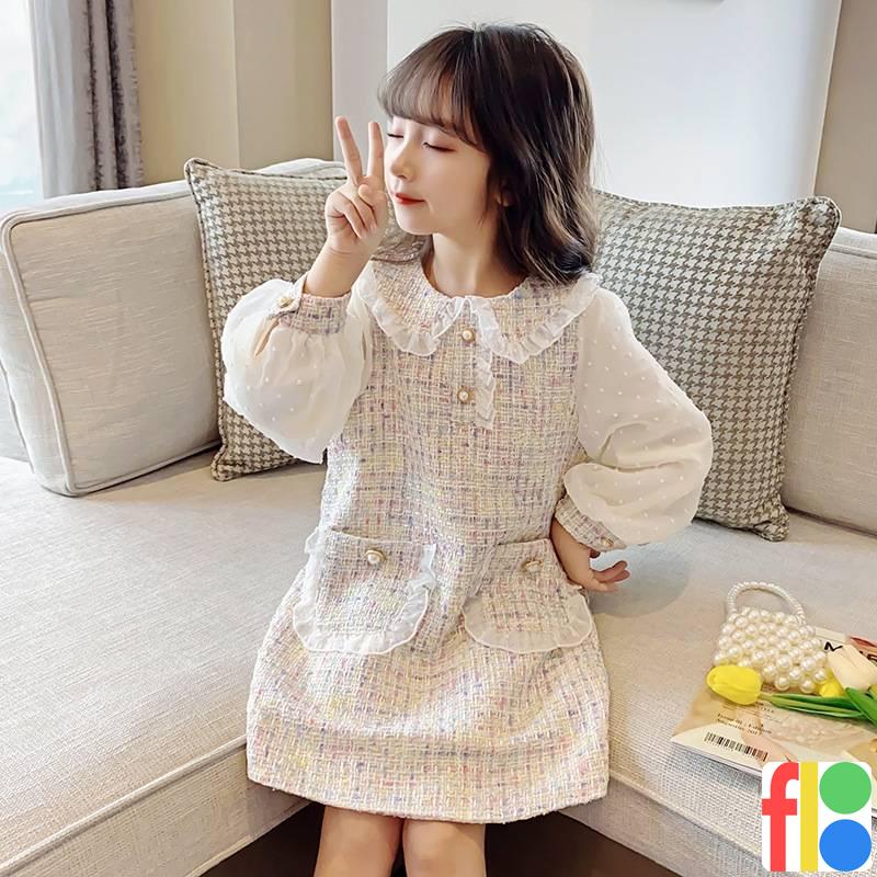 韓国子供服 キッズ 90 100 110 1 130 おしゃれ ドレス フォーマル ワンピース 入園式 冬 卒園式 可愛い 女の子 子供服 春 発表会 秋 結婚式 長袖 正規認証品 新規格 ワンピース