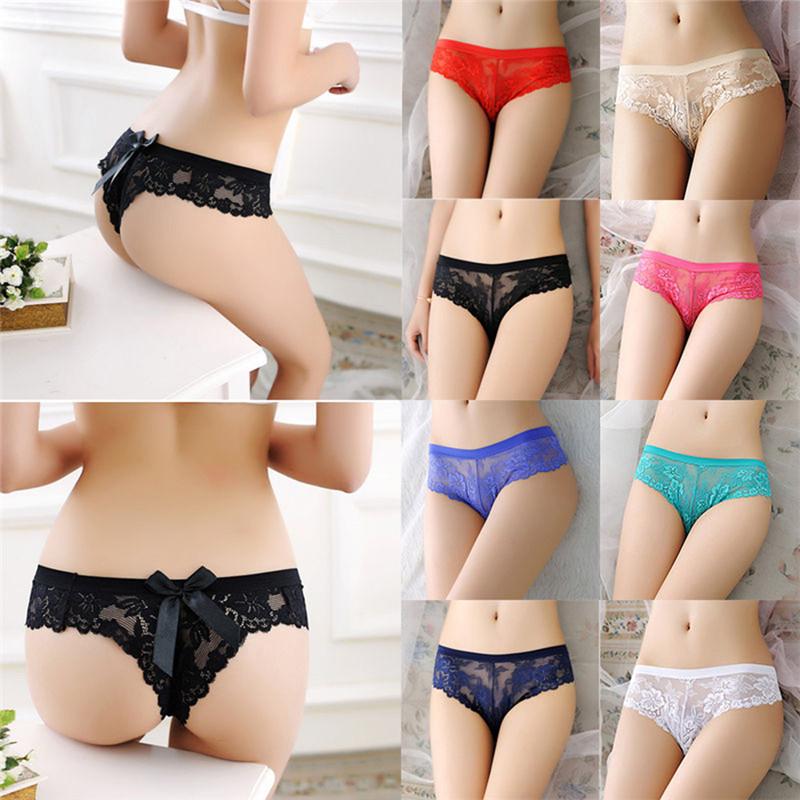 floo 女子力アップ 女性用 おしゃれ  ショーツ レディース セクシー リボン 下着 レース 花柄 シースルー パンツ |  | 11