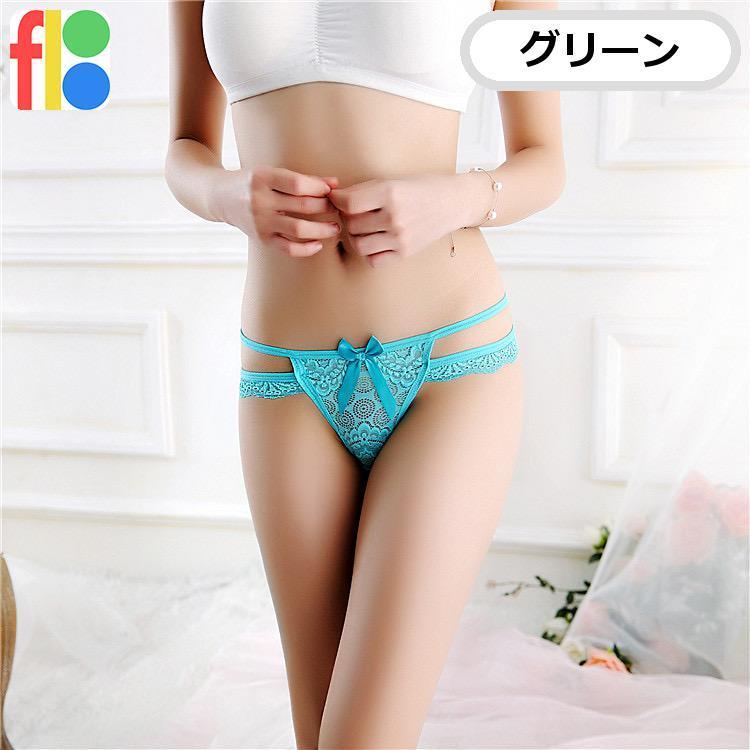 女子力 女性用 おしゃれ リボン Ｔバック ショーツ レディース セクシー 下着 レース 花柄 シースルー パンツ Gストリング 紐パン ランジェリー |  | 04