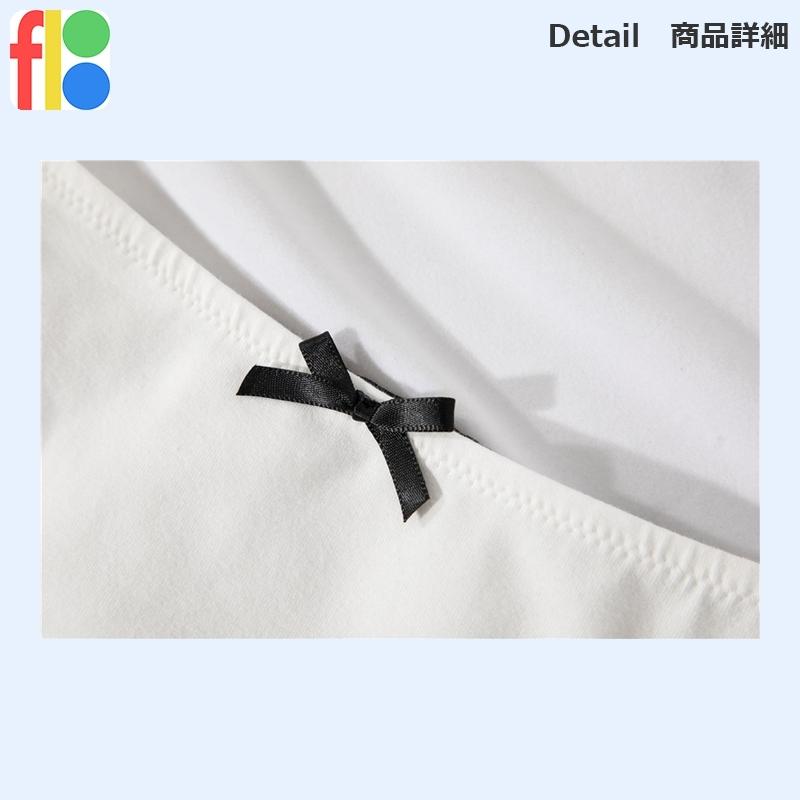 可愛い ブタ ネコ イヌ コットン 下着 綿混 女性用 おしゃれ リボン ショーツ レディース セクシー パンツ ホワイト ピンク |  | 07