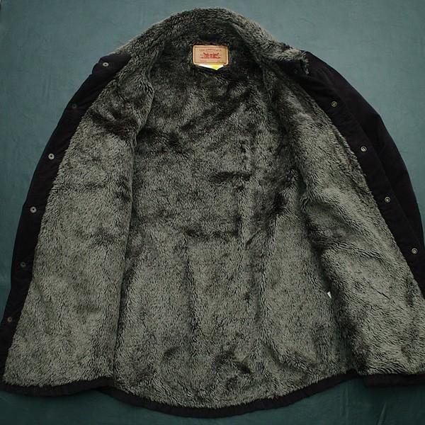 Levi's リーバイス 70535 裏ボア コーデュロイジャケット 黒 L Levi's リーバイス 70535 裏ボア コーデュロイジャケット 黒 L