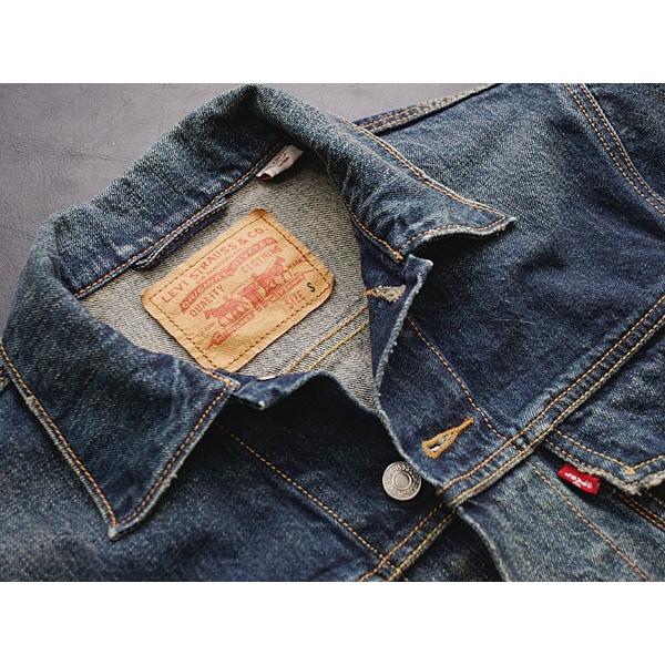 リーバイス Levi's 70585 Used加工デニムジャケット ジージャン S｜interlude｜03