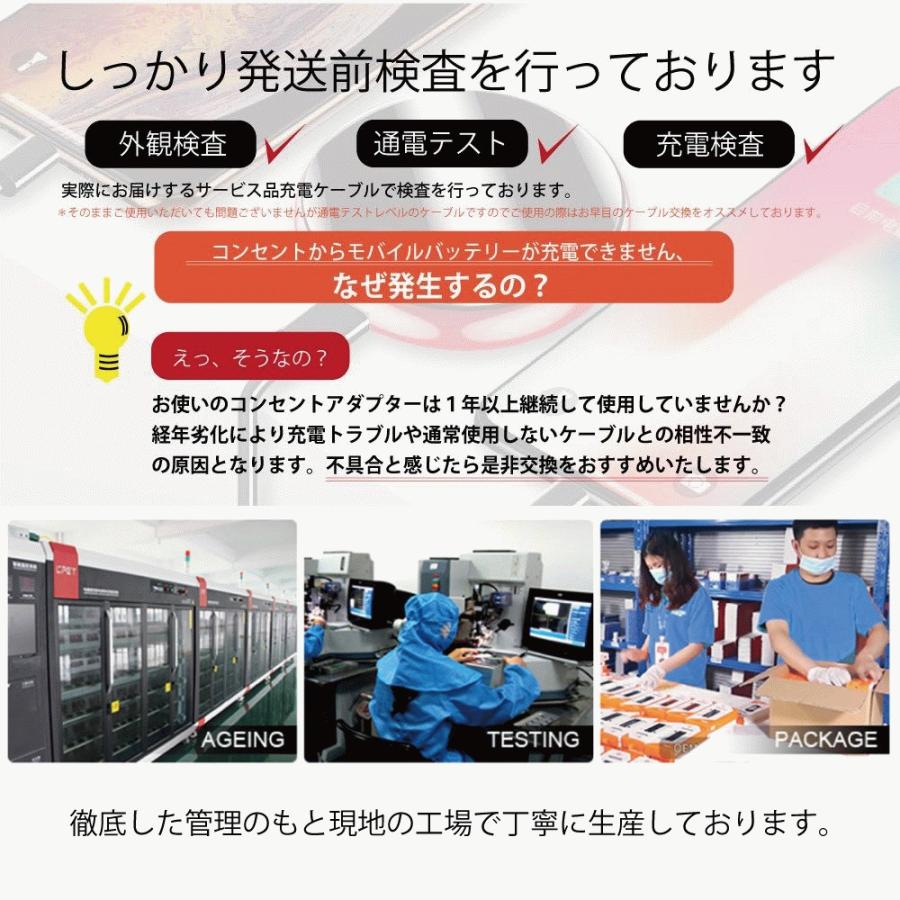 モバイルバッテリー 20000mAh iPhone17 大容量  軽量  Type-C android USB 安全 PSE 内蔵ケーブル スマートフォン LEDライト 4台同時充電可能 防災グッズ |  | 19