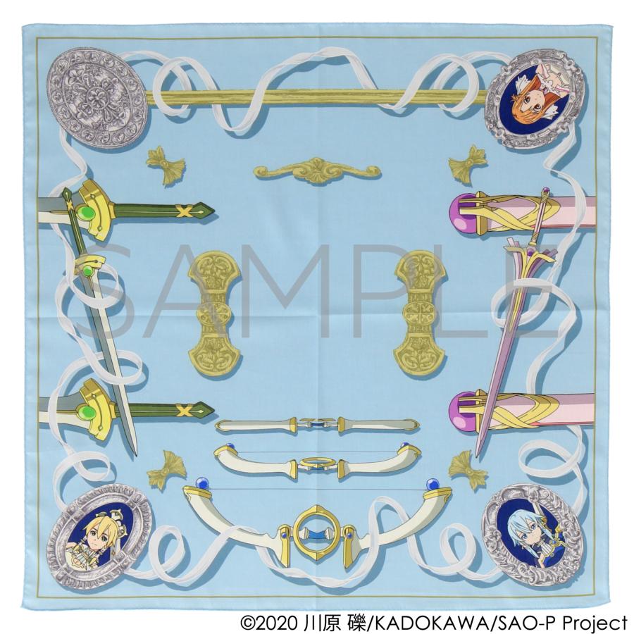 プリントハンカチ サックス ソードアート・オンライン アニメ