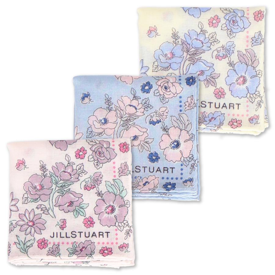 JILL STUART プリントハンカチ ミニサイズ ジルスチュアート