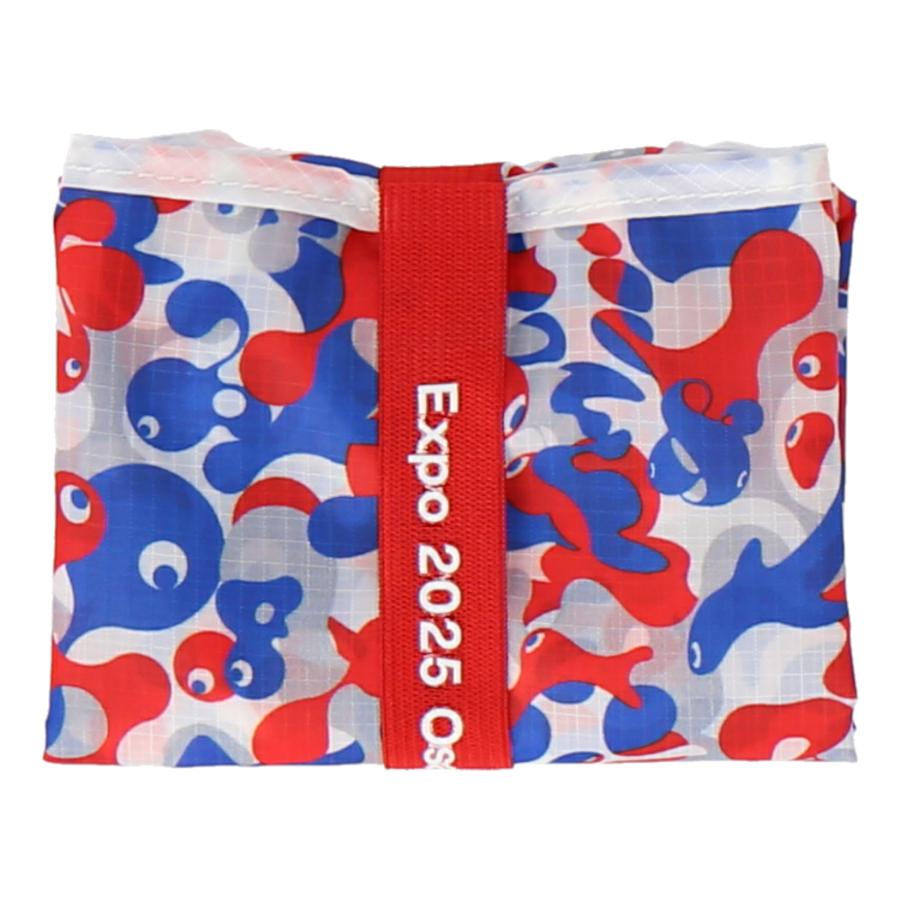 EXPO2025保冷エコバッグ2個とハンドタオルと折り畳みエコバッグとエコバッグ 大阪・関西万博 EXPO2025 エコバッグ WORLD 白 : intermode