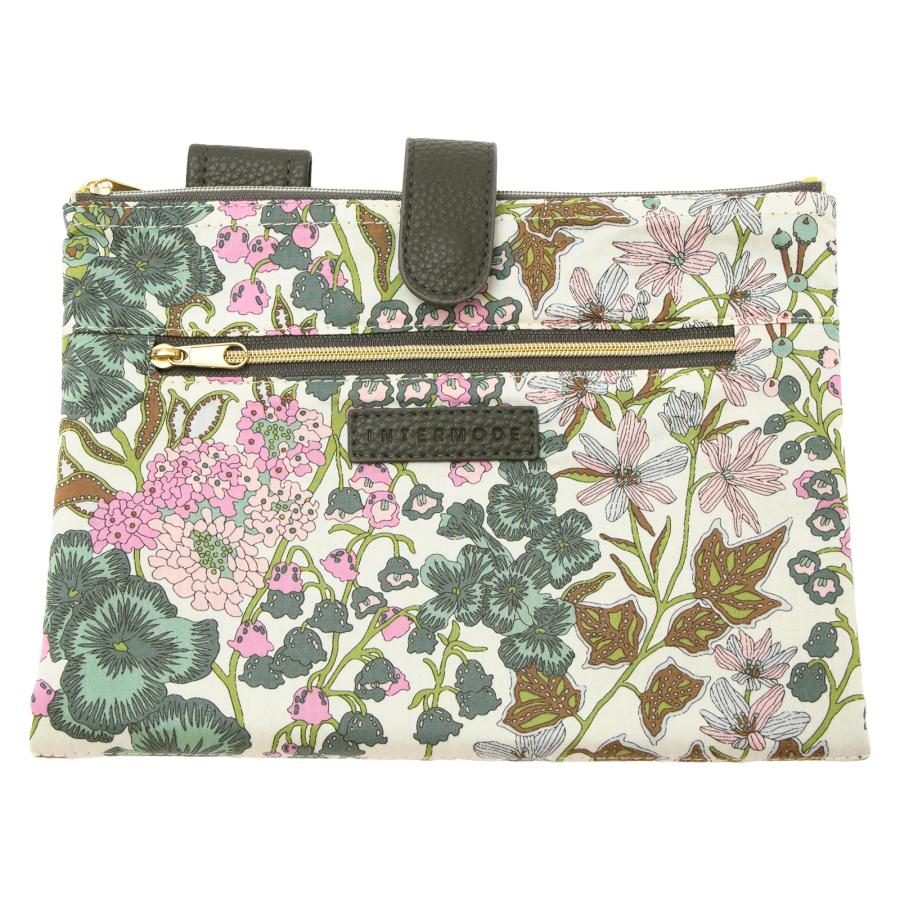 SALE リバティプリント 手帳型マルチポーチ Liberty 通帳 財布 手帳