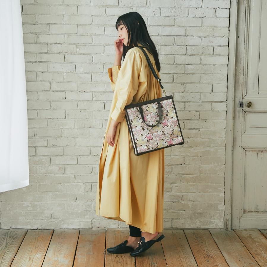 SALE スクエアトートバッグ モカベージュ Blackburn LIBERTY リバティ