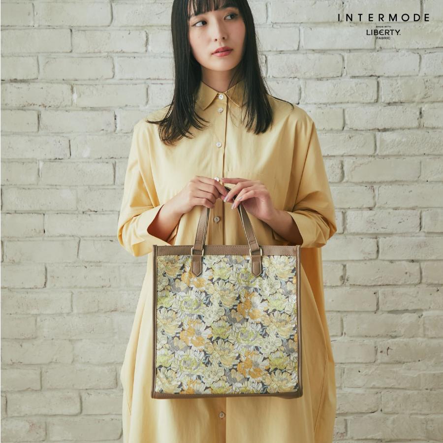 SALE スクエアトートバッグ イエロー Blackburn LIBERTY リバティ