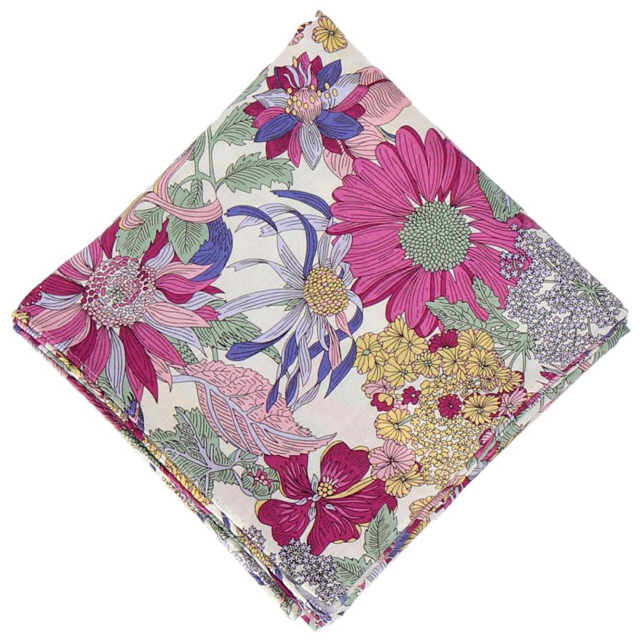 エルメス リバティコラボ花柄ハンカチ 紫 緑 ピンク 楽天市場】ハンカチ リバティ LIBERTY ハンドタオル レディース