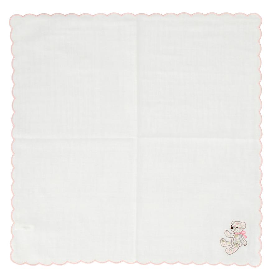 ガーゼハンカチ ベア リバティプリント Liberty リバティ